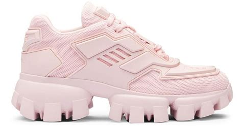 pink prada cloudbust|Prada black cloudbust thunder sneakers.